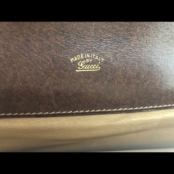 🎉HP 10/8🎉 Authentic Vintage GUCCI Women’s Briefcase - Picture 5 of 10